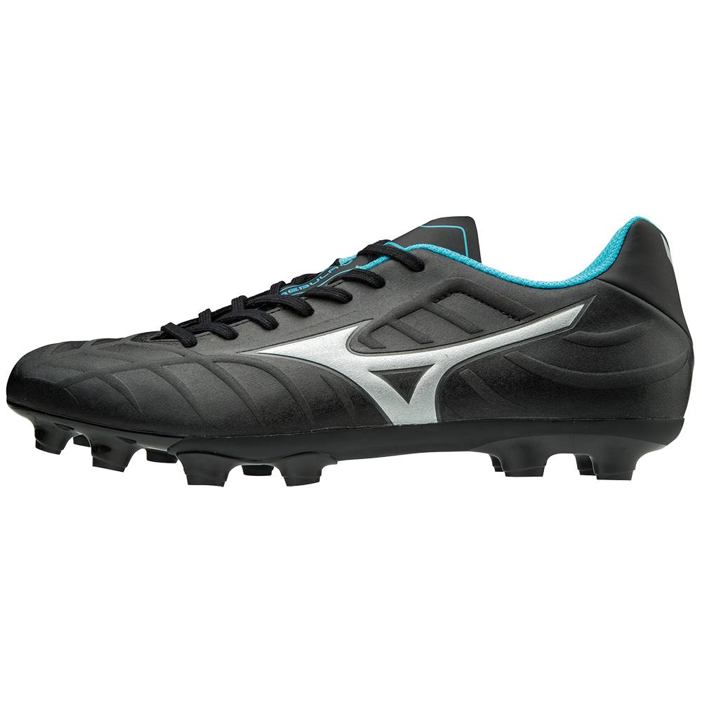 Damske Kopačky Mizuno Rebula V3 Čierne/Modre Tyrkysové Vypredaj OHUA81436